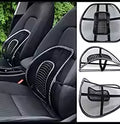 Universal Car Back Support Chair Massage Lumber Support Waist Cushion Mesh Ventilate Cushion Pad For Car-Office-Home